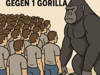 Der epischste Kampf der Naturgeschichte: 100 Männer vs. 1 Gorilla